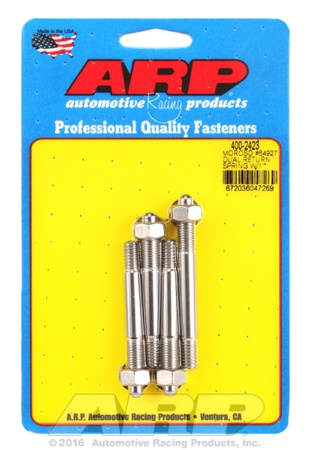 ARP Moroso 64927 dual rtrn spr w/1" spacer plate SS carb stu