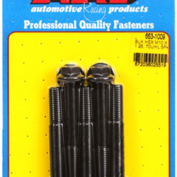 Śruby ARP M10 x 1.25 x 70 hex black oxide bolts (5pcs)