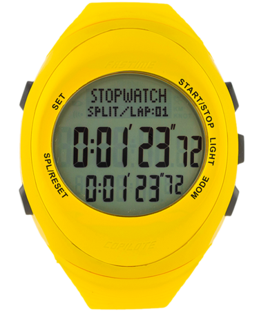 Fastime RW3 geltonas pilotinis laikrodis