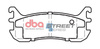 Brake Pads Street Series Ceramic rear - DB1291SS MAZDA 323 Lantis MX5 Mk1 NA Mk2 NB