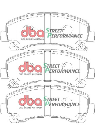 Brake Pads Street Performance front - DB1841SP ISUZU D-MAX Rodeo