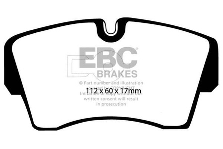 DP754 - Zestaw klocków hamulcowych seria ULTIMAX2 EBC Brakes