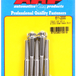 Śruby ARP "1/4""-20 x 2.000 12pt SS bolts" (5pcs)