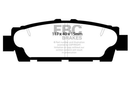 DP875 - Ein Satz Bremsbeläge serie ULTIMAX2 EBC Brakes