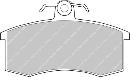 Ferodo Racing DS3000 brake pad front FCP527R LADA Forma Priora Samara,