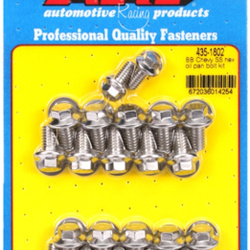 Śruby ARP BB Chevy SS hex oil pan bolt kit