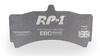 DP8005RP1 - Zestaw wyścigowych klocków hamulcowych seria RP-1 Racing EBC Brakes