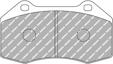 Ferodo Racing DS3000 priekinės stabdžių kaladėlės FCP1667R ABARTH 500 / 595 695 312 500C 595C 695C GRANDE PUNTO 199 Punto EVO 199 ALFA ROMEO 4C 960 MiTo 955 OPEL ADAM CORSA D E X15 RENAULT Clio III Megane Megane II RENAULT-ALPINE A110 II