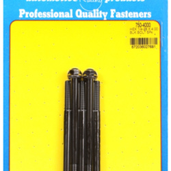 Śruby ARP "1/4""-28 x 4.000 hex black oxide bolts" (5pcs)