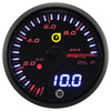 Gauge oil pressure Auto Gauge - WARNING LED