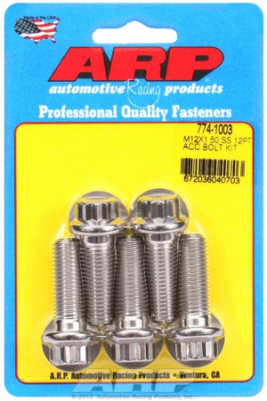 ARP Bolt Kit M12 x 1.50 x 35 SS 12PT