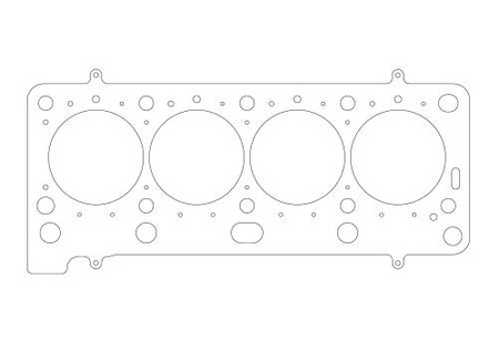 Athena MLS Zylinderkopfdichtung Renault 1.8L 16V F7P TH.1,30 D.84,0mm