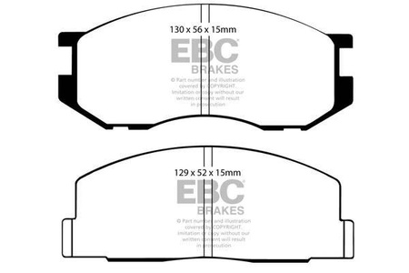 DP536 -EBC Brakes ULTIMAX2 sorozatú fékbetét készlet