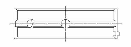 ACL főcsapágyhéj Chevy 4.8/5.3/5.7/6/6.2L LS V8 .020'