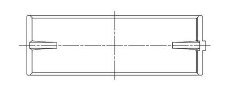 ACL főcsapágyhéj Honda B16A/B17/B18/B20/K20A 0.025mm