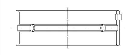 ACL főcsapágyhéj Honda B16A/B17/B18/B20/K20A 0.025mm