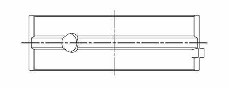 ACL főcsapágyhéj PSA TU5J2/TU5J4/TU5JP 0.50mm