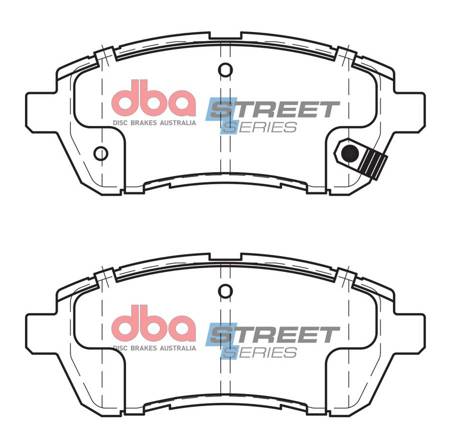 DBA Brake Pads Utcai sorozat első fékbetétek Kerámia - DB1941SS MAZDA 2 SUZUKI Baleno Swift SZ2 SZ3 SZ4 Z32