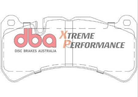 DBA fékbetétek Xtreme Performance első fékbetétek ECE R90 certified Hawk HB616x.607 - DB1845XP FORD Aust NZ S.Africa Territory LEXUS IS-F MASERATI GranCabrio GranTurismo Quattroporte M139 MERCEDES-BENZ CLK C209 DTM AMG CLK55 CLK63 SLK R171 SLK55 SUBARU