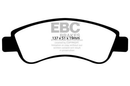 DP1374 -EBC Brakes ULTIMAX2 sorozatú fékbetét készlet