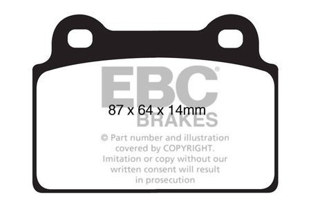 DP81985RPX -EBC Brakes RP-X Racing sorozatú fékbetét készlet