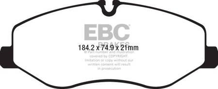 DPX2223 -EBC Brakes ULTIMAX2 sorozatú fékbetét készlet