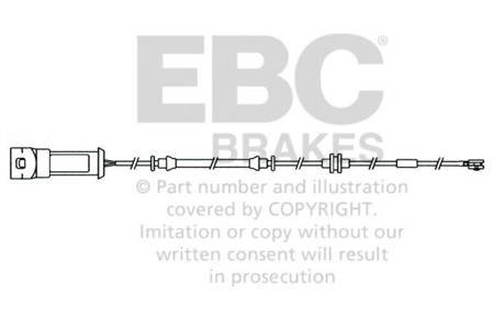 EFA116 - EBC fékbetét kopásérzékelő