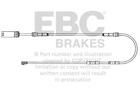 EFA138 - EBC fékbetét kopásérzékelő