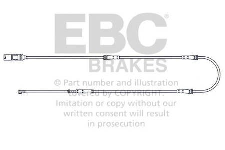 EFA160 - EBC fékbetét kopásérzékelő