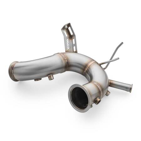 Felső Downpipe+DPF OFF készlet Volkswagen VIII-hoz + hővédő pajzs RM Motors