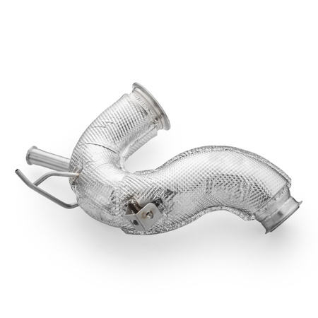 Felső Downpipe+DPF OFF készlet Volkswagen VIII-hoz + hővédő pajzs RM Motors