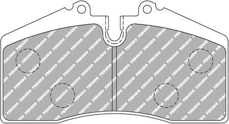 Ferodo Racing DS1.11 első fékbetét FCP560W AUDI 80 PORSCHE 911 964 993 928 944 959 968 993,