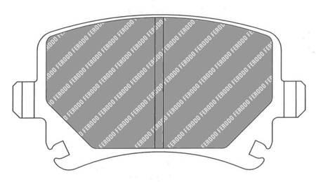 Ferodo Racing DS1.11 hátsó fékbetét FCP1636W AUDI A3 TT SEAT ALHAMBRA LEON Toledo III SKODA Octavia II SUPERB II 3T4 Estate 3T5 VOLKSWAGEN CC 358 EOS 1F7 1F8 Golf 5 GOLF V 1K1 Convertible 517 PASSAT SCIROCCO SHARAN Touran