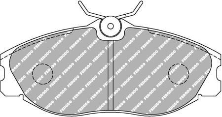 Ferodo Racing DS2500 első fékbetét FCP1063H BMW 3 Convertible E93 CITROEN XSARA N1 Break N2 N0 Xsara Picasso N68 ZX PEUGEOT 306 7D N3 N5 Hatchback 7A 7C 406 406 8B 8E/F 8C 607 607 9D 9U,