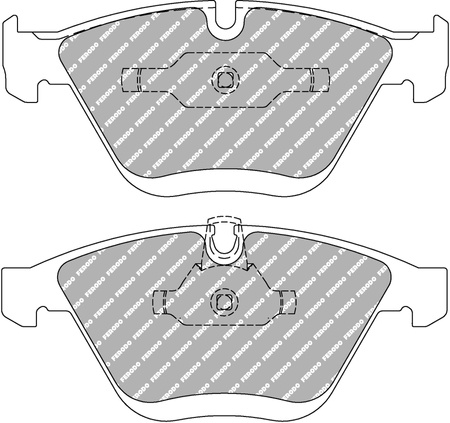 Ferodo Racing DS2500 első fékbetét FCP1628H BMW 1 E82 3 E90 E91 E92 Convertible E93 Touring 5 Saloon E60 E39 E61 6 E63 E64 7 E65 E66 E67 X1 E84 Z4 Roadster E89 