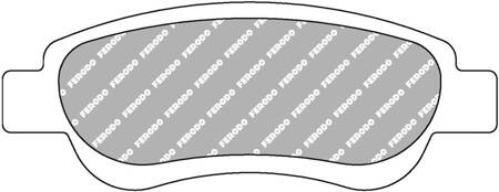 Ferodo Racing DS2500 első fékbetét FCP1790H CITROEN C1 PEUGEOT 107 TOYOTA Aygo,