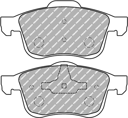 Ferodo Racing DS2500 első fékbetét FCP1805H ALFA ROMEO 159 939 Sportwagon Brera GIULIETTA SPIDER 939 