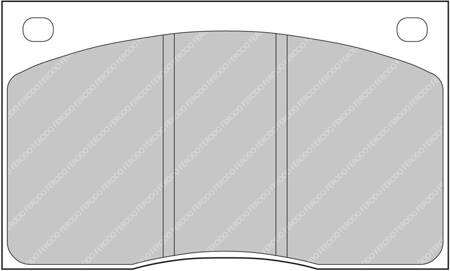 Ferodo Racing DS2500 első fékbetét FCP817H ASTON MARTIN DB7 LAGONDA I I Estate Virage JAGUAR Daimler Double Six Sovereign Vanden Plas XJ Coupe XJ12 XJ6 XJR XJR-S XJS XJSC Convertible X27 RENAULT Master Master