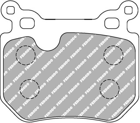 Ferodo Racing DS2500 hátsó fékbetét FCP4217H BMW 1 E82 E88 