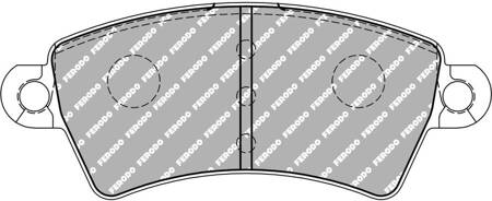 Ferodo Racing DS3000 első fékbetét FCP1370R CITROEN Xsara PEUGEOT 206 306