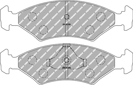 Ferodo Racing DS3000 hátsó fékbetét FCP206R FERRARI 208 328 GTB GTS Mondial FORD Courier Escort 3 4 Van Fiesta 1 2 Orion P100 Sierra Sierra Sapphire KIA Sephia TVR Cerbera Chimaera Griffith,