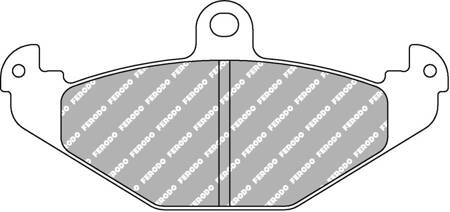 Ferodo Racing DS3000 hátsó fékbetét FCP878R DODGE Viper RENAULT 21 Espace III Laguna Safrane Safrane