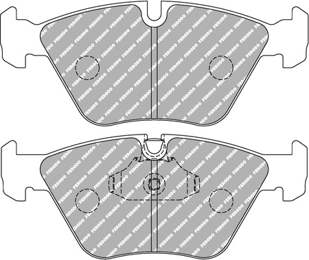 Ferodo Racing DSUNO első fékbetét FCP1073Z BMW 3 E46 Touring 5 E39 X3 E83 Z4 E85 Coupe' E86 