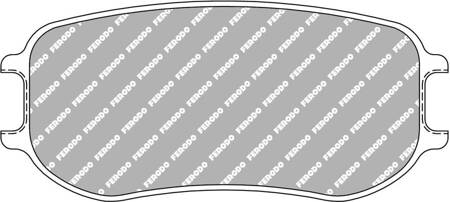 Ferodo Racing TL66 hátsó fékbetét FRP3152TL66 PORSCHE 911 991 Cayman Cayman