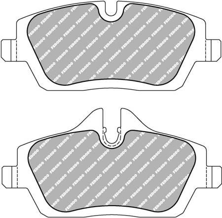 Ferodo Racing első fékbetétek DS1.11 BMW 1 (E81) - FCP1747W