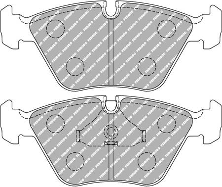 Ferodo Racing első fékbetétek DS1.11 BMW 3 (E36) - FCP779W