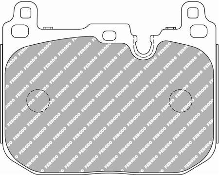 Ferodo Racing első fékbetétek DS2500 BMW 1 (F21) - FCP4611H