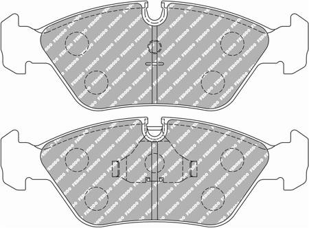 Ferodo Racing első fékbetétek DS2500 BMW 3 (E30) - FCP256H