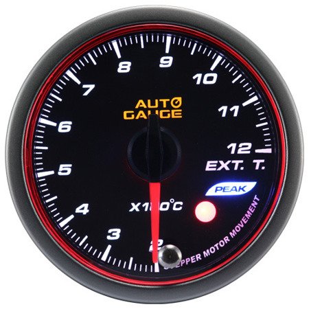 Gauge Auto Gauge eGT kipufogógáz-hőmérséklet - SMOKE PW