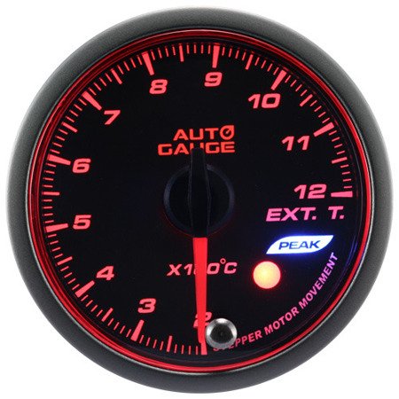 Gauge Auto Gauge eGT kipufogógáz-hőmérséklet - SMOKE PW